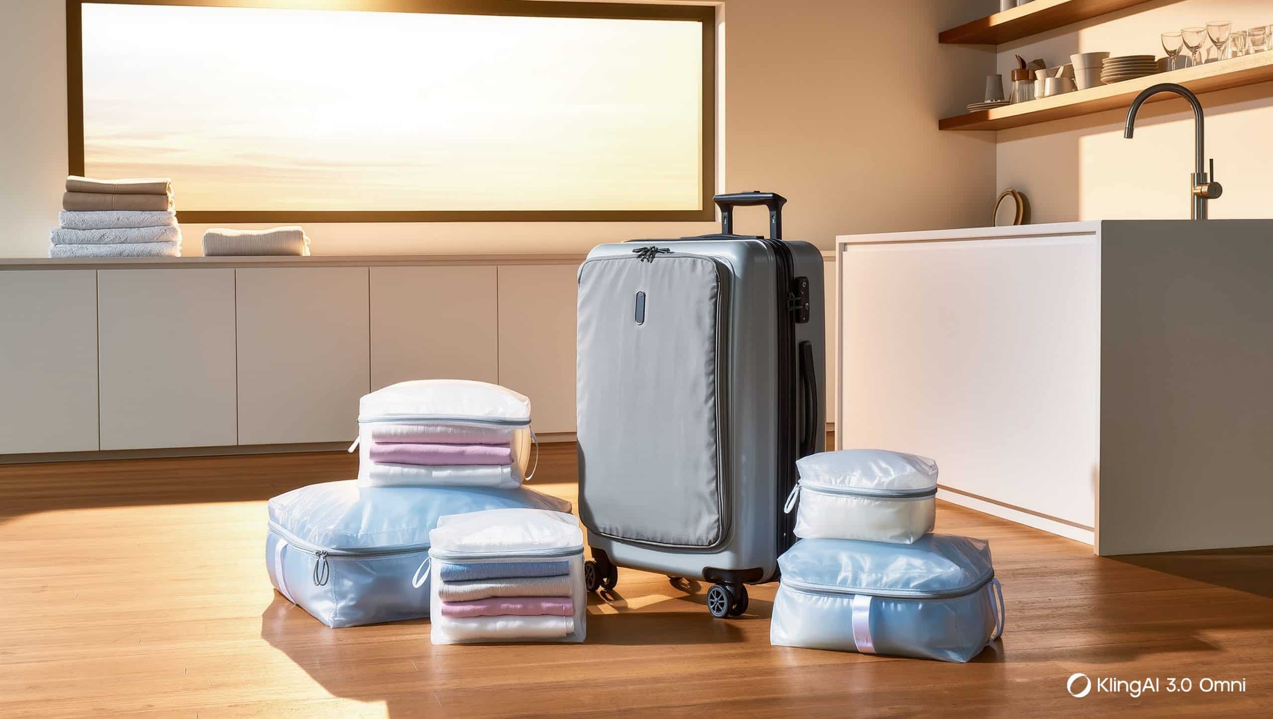 plano general bolsas compresion maleta