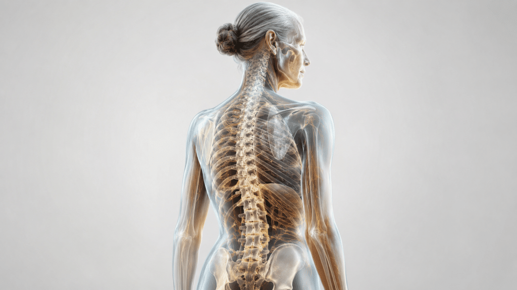 partes del cuerpo que desaparecen con la edad - ilustracion anatomica
