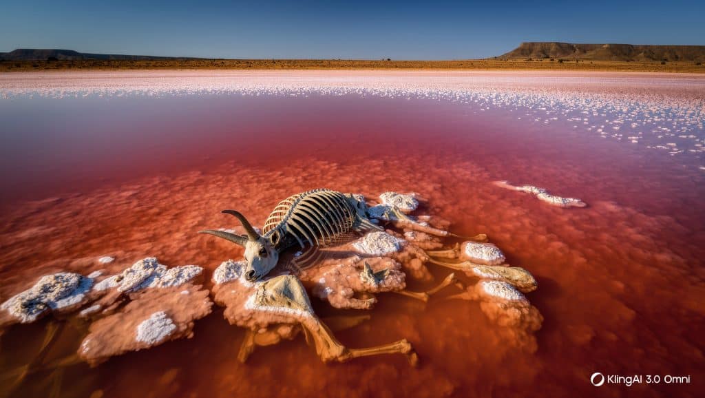 lago natron que momifica animales tanzania